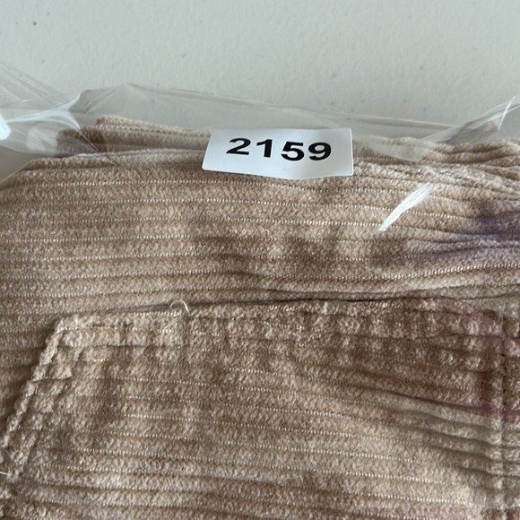 SO High Rise Straight Leg Tan Corduroy Pants NWT Junior Size 9 - Picture 14 of 14